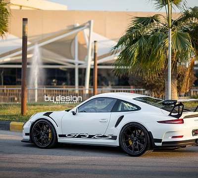 Фото дисков HRE P101 на Porsche 911 VII