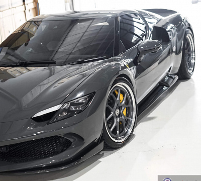 Фото дисков HRE 521 на Ferrari 296