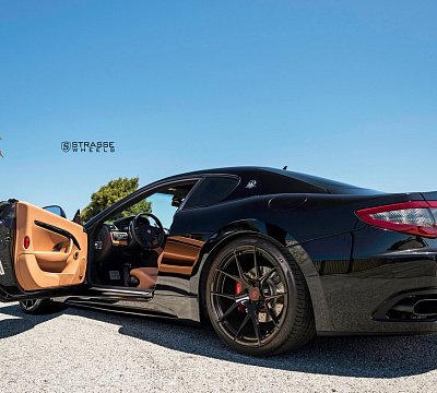 Фото дисков Strasse Wheels SM5R Deep Concave Monoblock на Maserati GranTurismo I