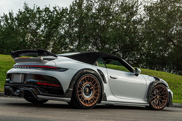 Фото дисков Anrky AN20 Aerosport Сатиновая бронза на Porsche 911 VIII