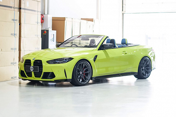 Фото дисков HRE P201 Сатиновый графит на BMW 4/M4 (G22/G82)