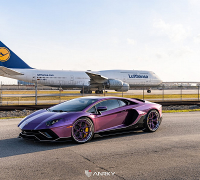 Фото дисков Anrky S3-X0 на Lamborghini Aventador