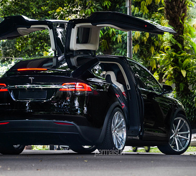 Фото дисков Vossen CG-203 на Tesla Model X