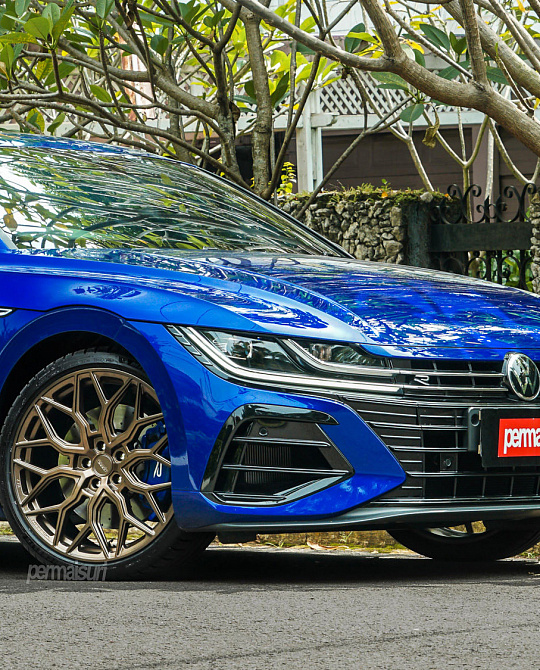Фото дисков HF-2 Глянцевая бронза на Volkswagen Arteon