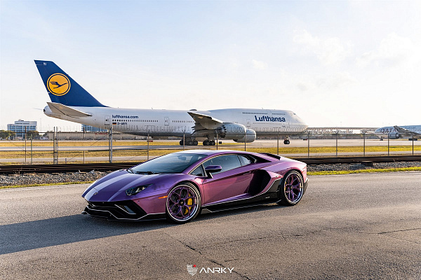 Фото дисков Anrky S3-X0 Другой цвет на Lamborghini Aventador