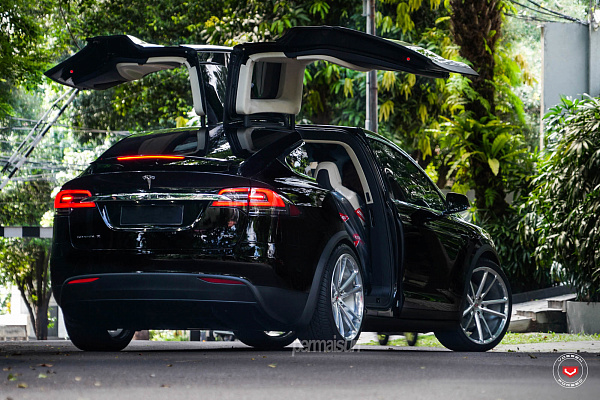 Фото дисков Vossen CG-203 Глянцевый лак на Tesla Model X