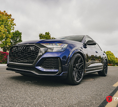 Фото дисков Vossen HF-7 на Audi Q8