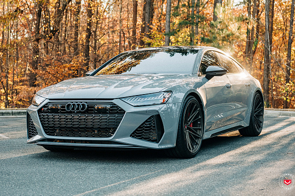 Фото дисков Vossen M-X6 Сатиновая бронза на Audi A/RS 7 (4K)