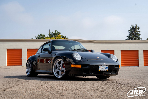 Фото дисков HRE 527 Серебро на Porsche 911 IV