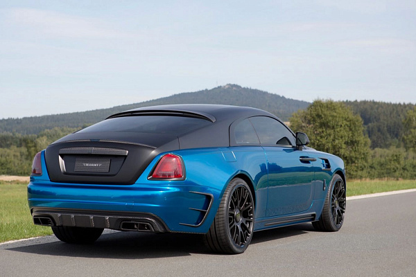 Фото дисков Mansory V.6 Черный сатин на Rolls-Royce Wraith