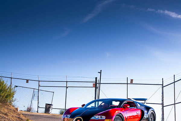 Фото дисков HRE 501 Черный сатин на Bugatti Veyron