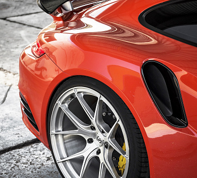 Фото дисков Strasse Wheels SM5R Deep Concave Monoblock на Porsche 911 VII