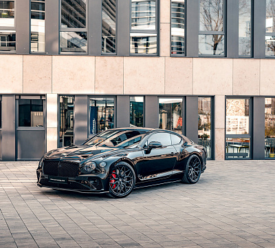 Фото дисков Vossen HF-2 на Bentley Continental GT III