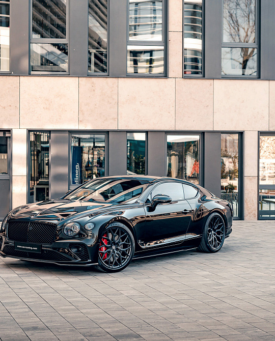 Фото дисков HF-2 Черный сатин на Bentley Continental GT III