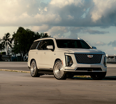 Фото дисков Vossen HF-9 на Cadillac Escalade V