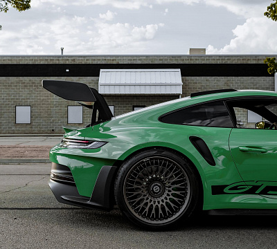 Фото дисков Brixton Forged TR20 на Porsche 911 VIII