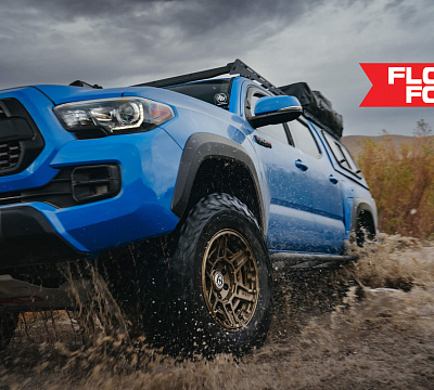 Фото дисков HRE FT1 на Toyota Tacoma III