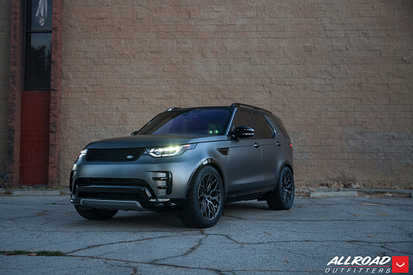 Фото дисков Vossen HF-2 Сатиновый графит на Land Rover Discovery V