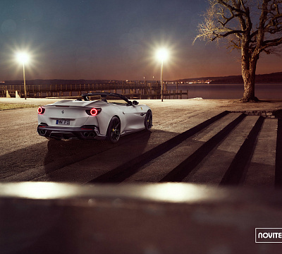 Фото дисков NOVITEC NF8 на Ferrari Portofino