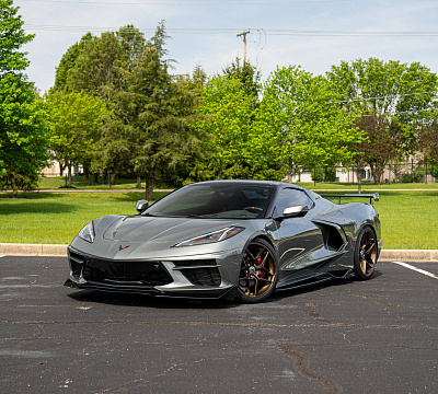 Фото дисков HRE FF11 на Chevrolet Corvette C8