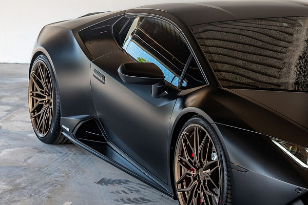 Фото дисков Anrky S1-X1 Сатиновая бронза на Lamborghini Huracan