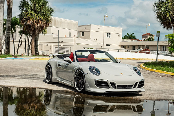 Фото дисков Anrky S3-X3 Черный сатин на Porsche 911 VII
