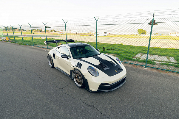 Фото дисков HRE 501 Глянцевая бронза на Porsche 911 VIII