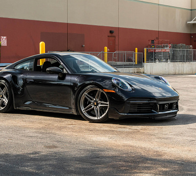 Фото дисков HRE P107SC на Porsche 911 VIII