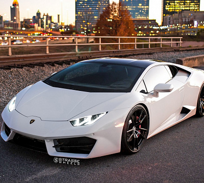 Фото дисков Strasse Wheels SV1 Deep Concave Monoblock на Lamborghini Huracan