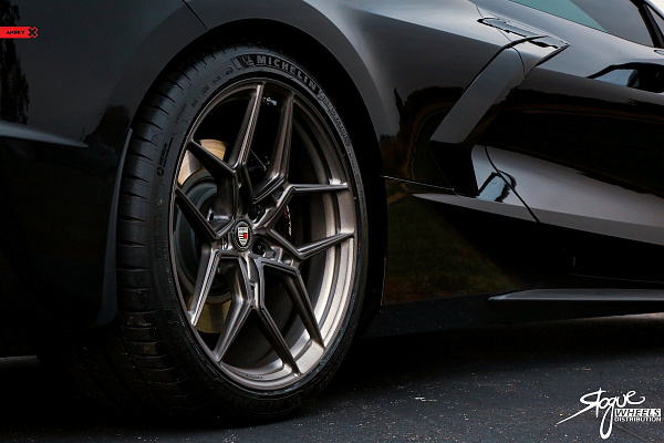 Фото дисков Anrky S1-X4 Глянцевый тонированный лак на Chevrolet Corvette C8