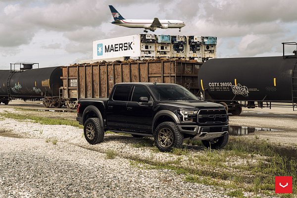 Фото дисков Vossen HF6-4 Сатиновое темное золото на Ford F-150 XIII