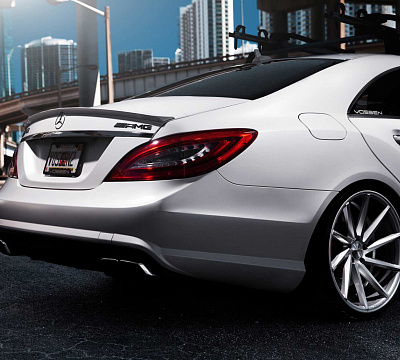 Фото дисков Vossen CVT на Mercedes-Benz CLS (C218)