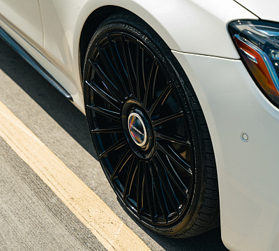 Фото дисков Vossen HF-8 на Mercedes-Benz S-Class (W222, C217)
