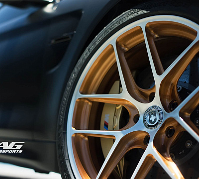 Фото дисков HRE R101 Lightweight на BMW 4/M4 (F32/F82)