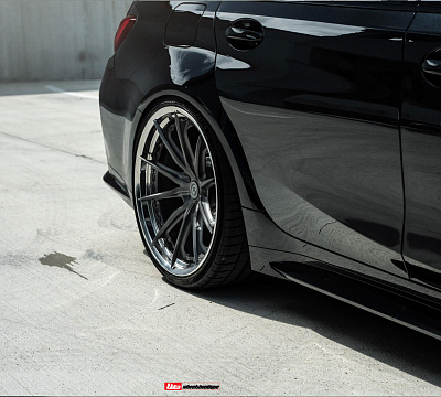 Фото дисков HRE S104SC на BMW 3/M3 (G2x/G80)