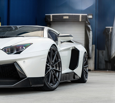 Фото дисков Anrky AN28 на Lamborghini Aventador