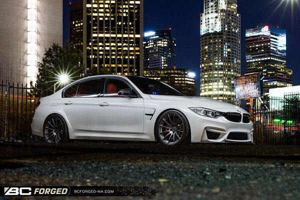 Фото дисков BC Forged RS43 Матовый графит на BMW 3/M3 (F3x/F80)