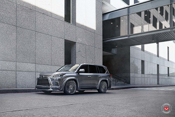 Фото дисков Vossen S17-14 Глянцевый темный лак на Lexus LX III