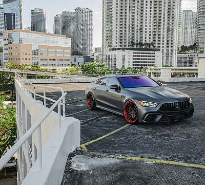 Фото дисков Strasse Wheels SV10M-RS Deep Concave FS на Mercedes-Benz AMG GT I