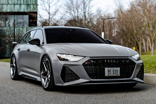Фото дисков HRE FF11 Глянцевый графит на Audi A/RS 6 (C8)