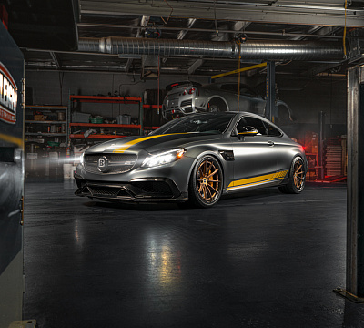 Фото дисков Brixton Forged R11-R на Mercedes-Benz C-Class (W205)