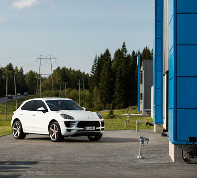 Фото дисков Vossen CG-201 на Porsche Macan I