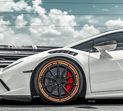 Фото дисков Strasse Wheels SV10 Deep Concave FS на Lamborghini Huracan