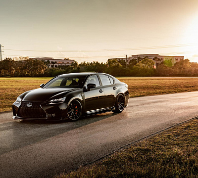 Фото дисков Vossen HF-3 на Lexus GS IV