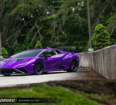 Фото дисков BC Forged TD01 на Lamborghini Huracan