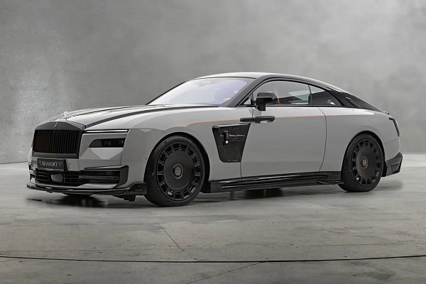 Фото дисков Mansory FD.15 Черный глянец на Rolls-Royce Spectre