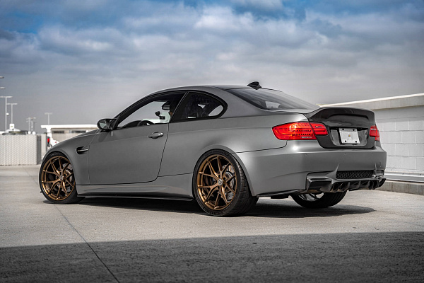 Фото дисков HRE P101 Глянцевая бронза на BMW 3/M3 (E90)