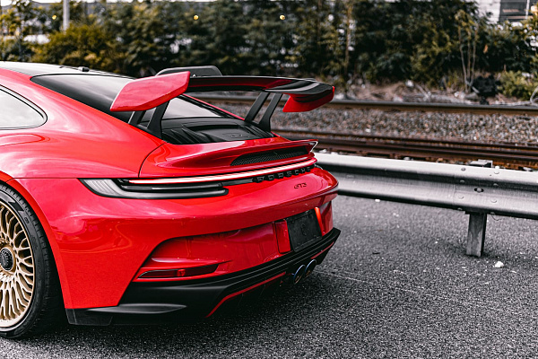Фото дисков Brixton Forged TR20 Сатиновое темное золото на Porsche 911 VIII