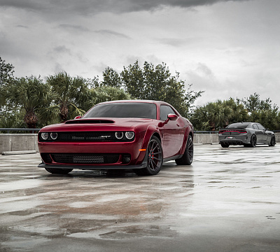 Фото дисков Vossen M-X2 на Dodge Challenger III
