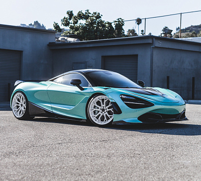 Фото дисков Brixton Forged PF10 на McLaren 720S